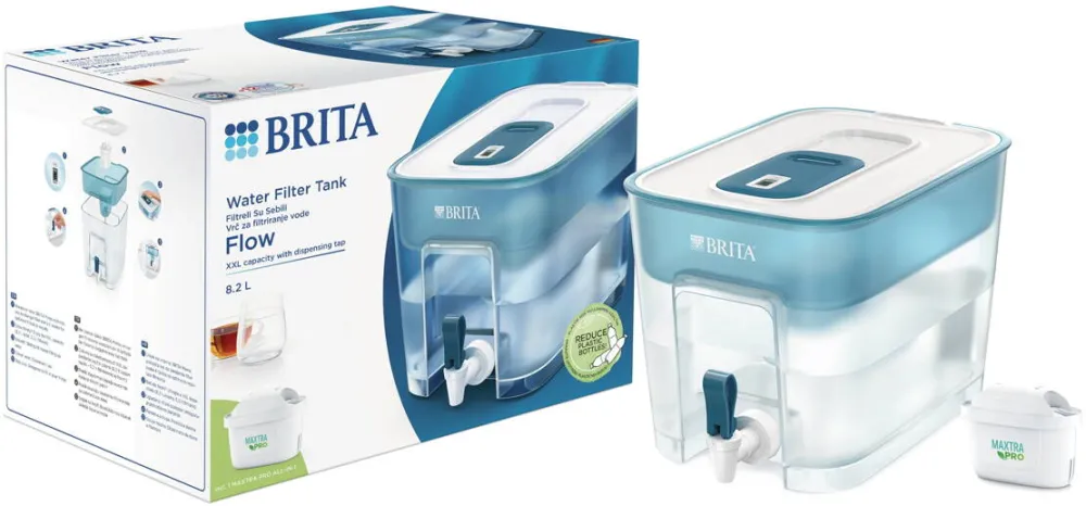 BRITA Flow filter jug 8.2l + MAXTRA PRO cartridge