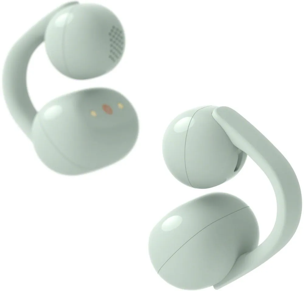 Casti Bluetooth Sony Open-Ear Sony LinkBuds Clip WF-LC900G, True Wireless, Bluetooth, Fast Pair, IPX4, AI Voice Assist, Tap Control, 3 Moduri de Ascultare, Autonomie 37 ore, iOS si Android, Verde