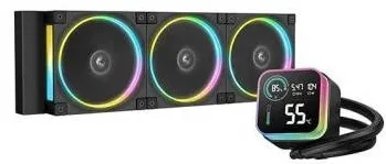 Cooler Deepcool Racitor lichid DeepCool LQ360 ULTRA ARGB, 3 ventilatoare 12cm, RGB, AM4/AM5/LGA1200, 500-2150rpm