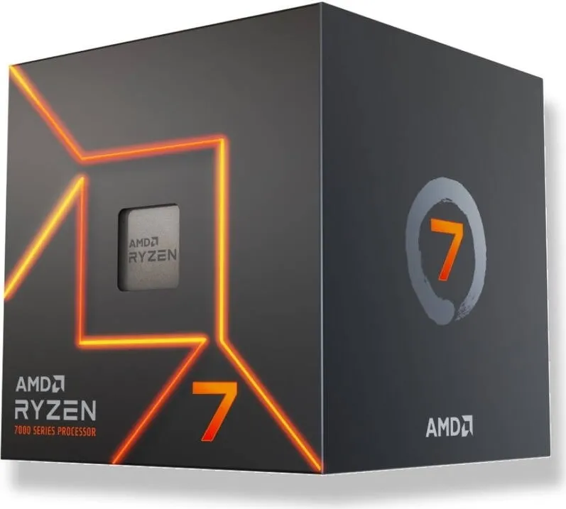 Procesor AMD Procesor AMD Ryzen™ 7 7700, 40MB, 3.8/5.3GHz Boost, Socket AM5, Radeon Graphics