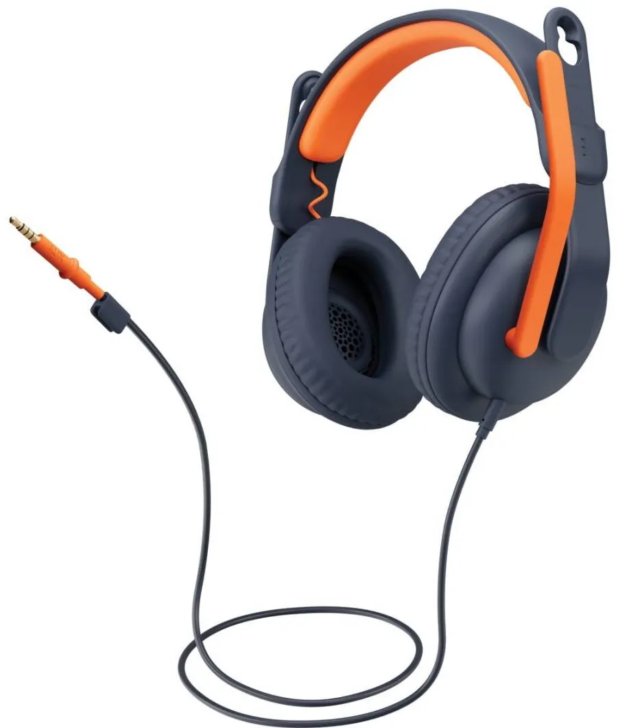 Casti Over-Head LOGITECH Casti cu fir, Logitech, Conectare Bluetooth, Calbu 1.2m, Albastru