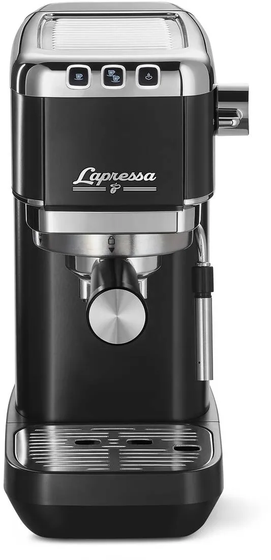 Espressor Tchibo Lapressa, Tchibo, 980ml, 15bar, Espresso dublu, Spuma de lapte, Negru