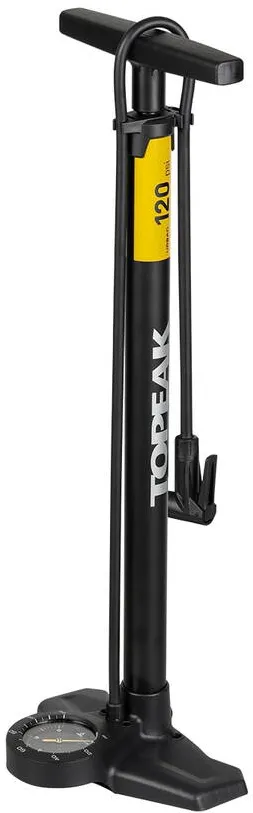 TOPEAK Pompa Podea Bicicleta Topeak Joeblow Max II EX TJB-UE1, Negru-Galben