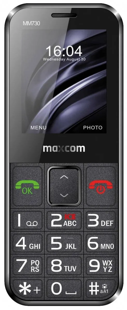Telefon Mobil Maxcom 2G, 32 MB, microSIM, USB Tip C, 2 MPix, Negru