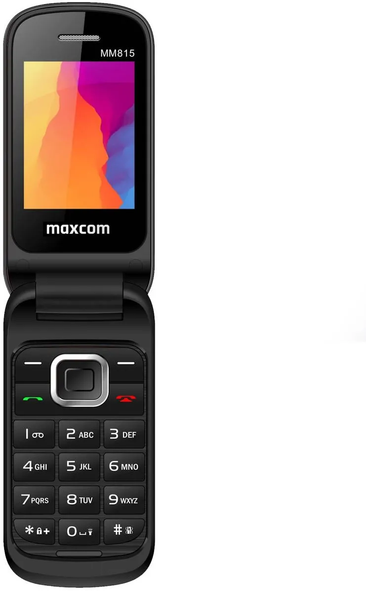 Telefon Mobil Maxcom MM815 Comfort, Dual SIM, Negru