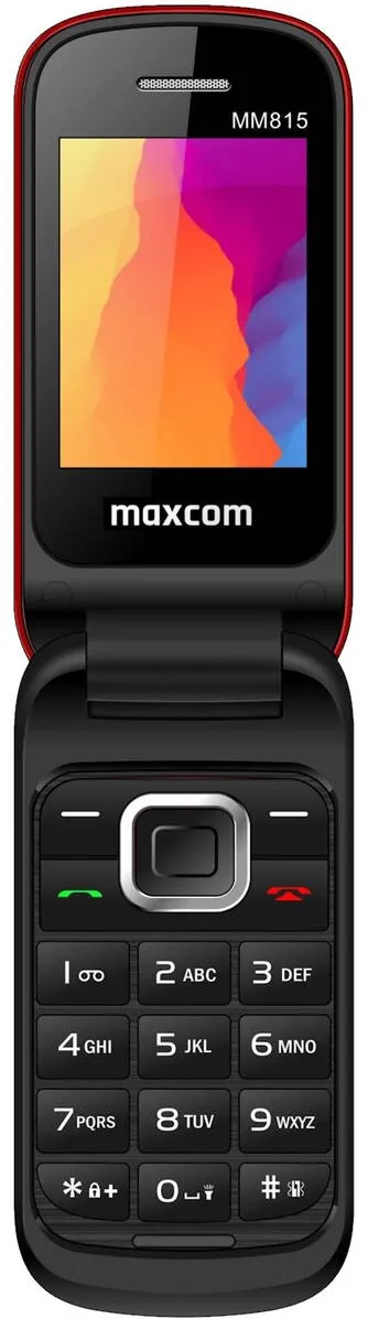 Telefon Mobil Maxcom MM815 Comfort, Dual SIM, Red