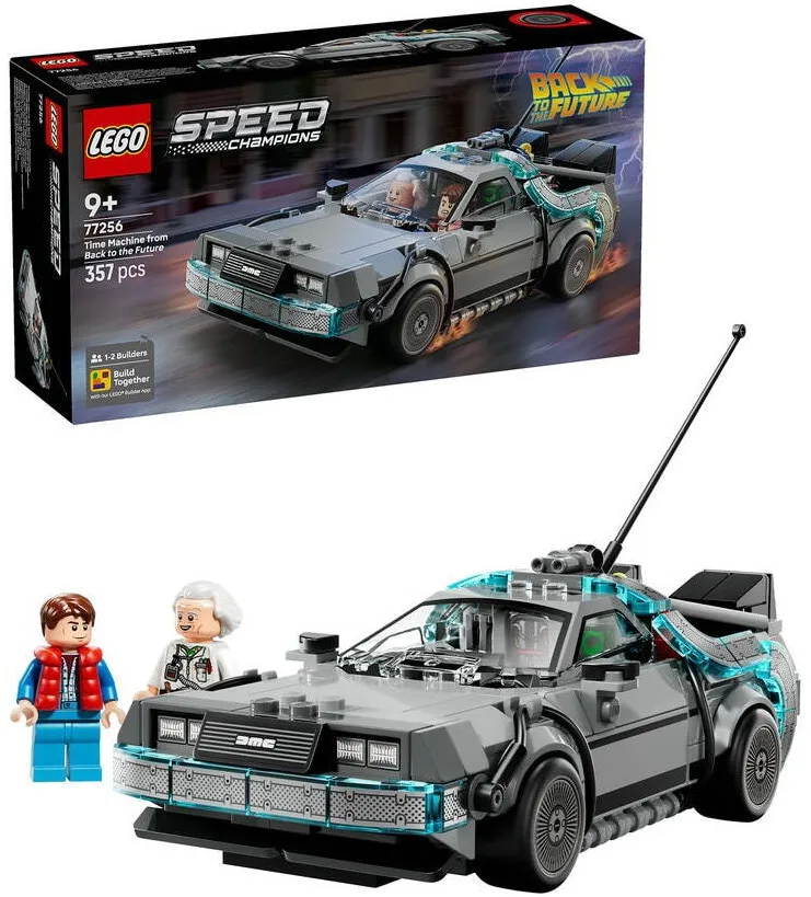 Set constructie LEGO Speed Champions 77256 masina timpului