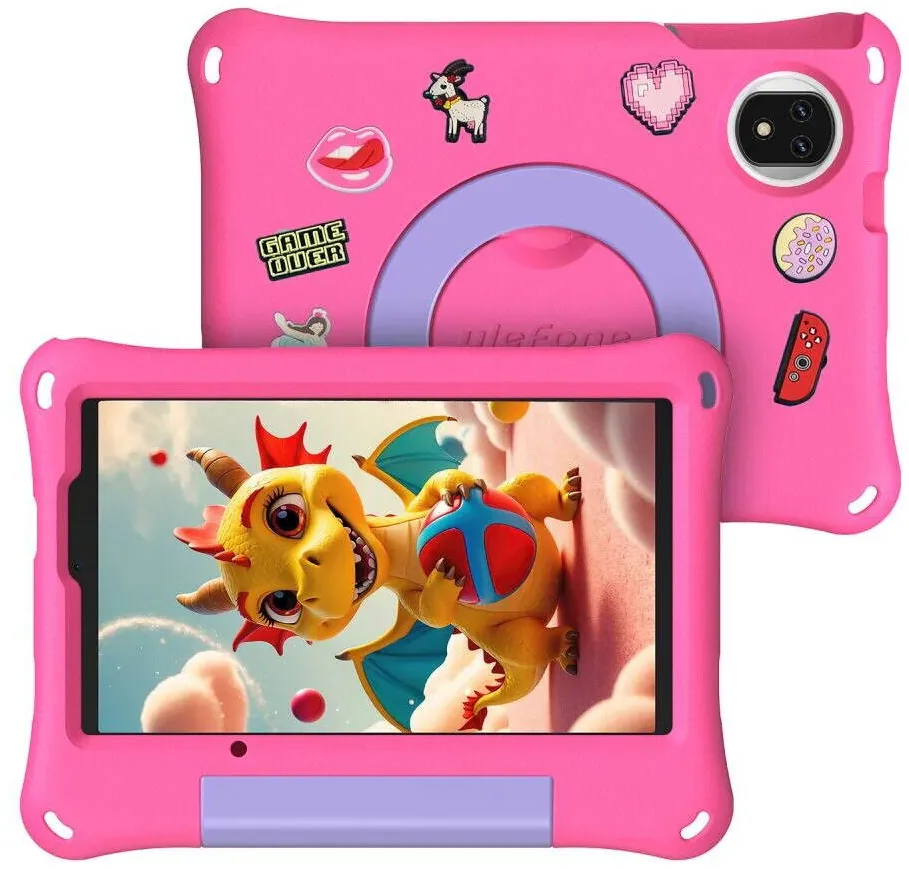 Tableta Ulefone Tableta Ulefone Tab A9 Pro Kids, 128GB, 4GB RAM, 4G, Pink