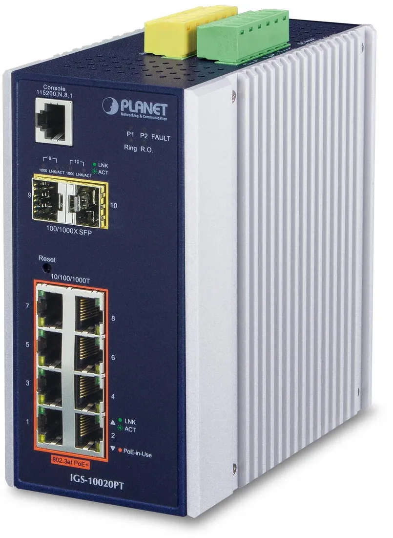 Switch Planet NET SWITCH 8PORT 1000M/IGS-10020PT PLANET