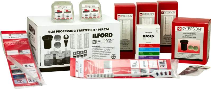 ILFORD PHOTO Ilford + Paterson Film Starter Kit2