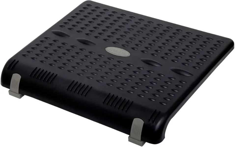 Maul Suport pentru picioare, din plastic, ajustabil (x2), 45x35,3 cm, MAUL Standard Nubby - negru