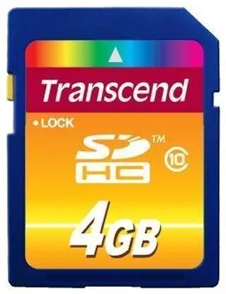 Card de Memorie Transcend SDHC 4GB Clasa 10