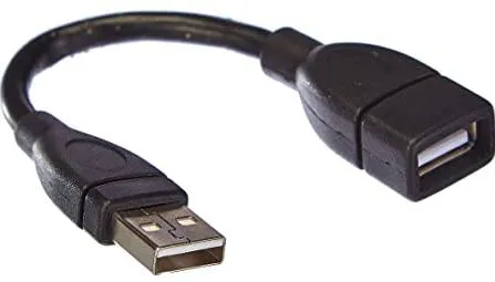 DELOCK 83497, ShapeCable - USB extension cable - USB to USB - 15 cm