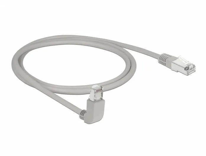 DELOCK 83515, patch cable - 1 m - gray
