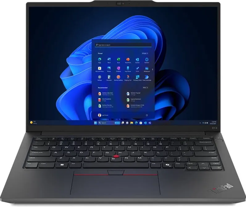 Laptop Lenovo ThinkPad E14 G7 Intel Core Ultra 5 225U 14inch WUXGA 16GB 512GB SSD M.2 PCIe NOOS 3Y Onsite