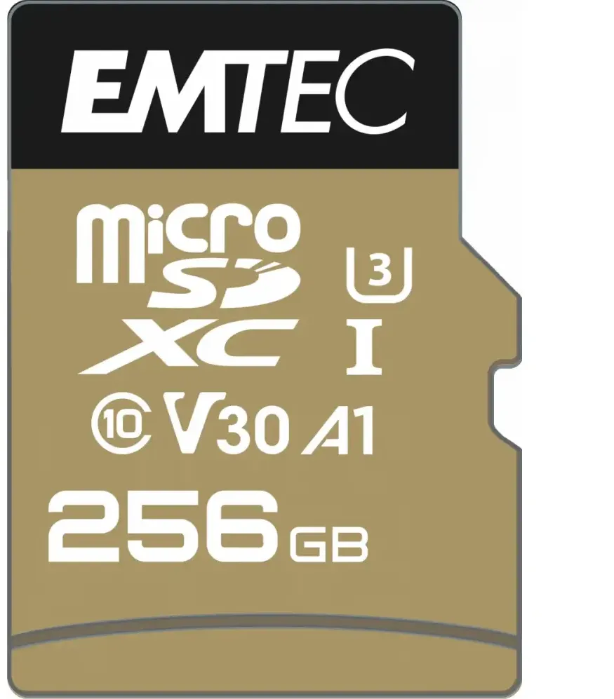 Card de Memorie Emtec Speedin PRO 256 GB microSDXC (Class 10, UHS-I (U3), V30)