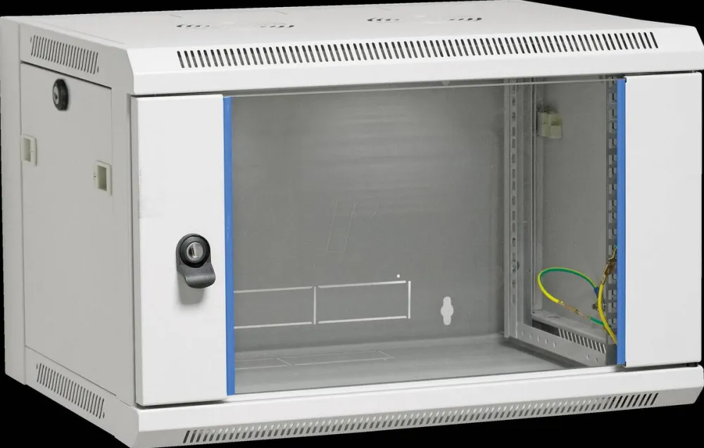 Rack EFB 19" Flat Pack 6HE, Adancime 450 mm, Gri