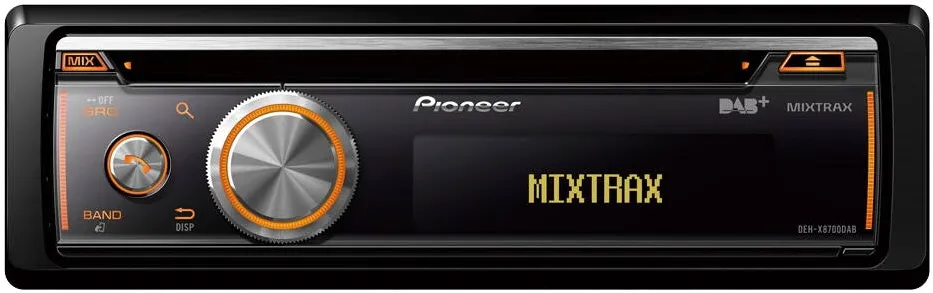 Player Auto Pioneer Unitate principala Pioneer Car HiFi DEH-X8700DAB, 84731, Hi-Fi