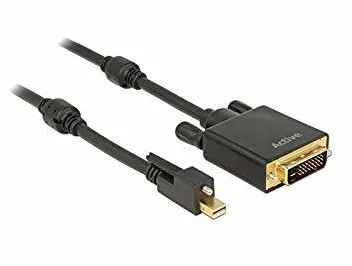 Cablu video DELOCK 83483 mini DisplayPort la DisplayPort 3 m alb