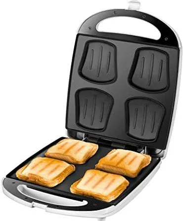 Unold 48480 Sandwich Toaster Quadro