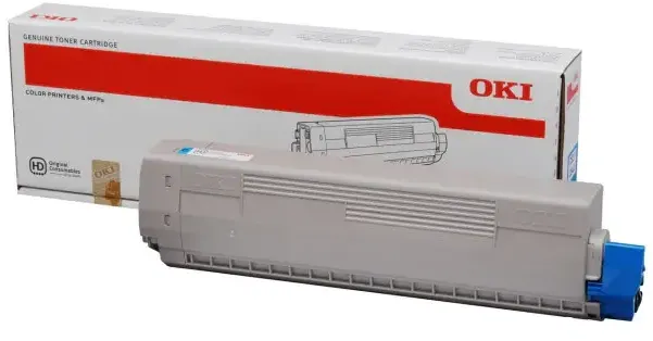 Toner imprimanta OKI Cyan 5000 pgs C813