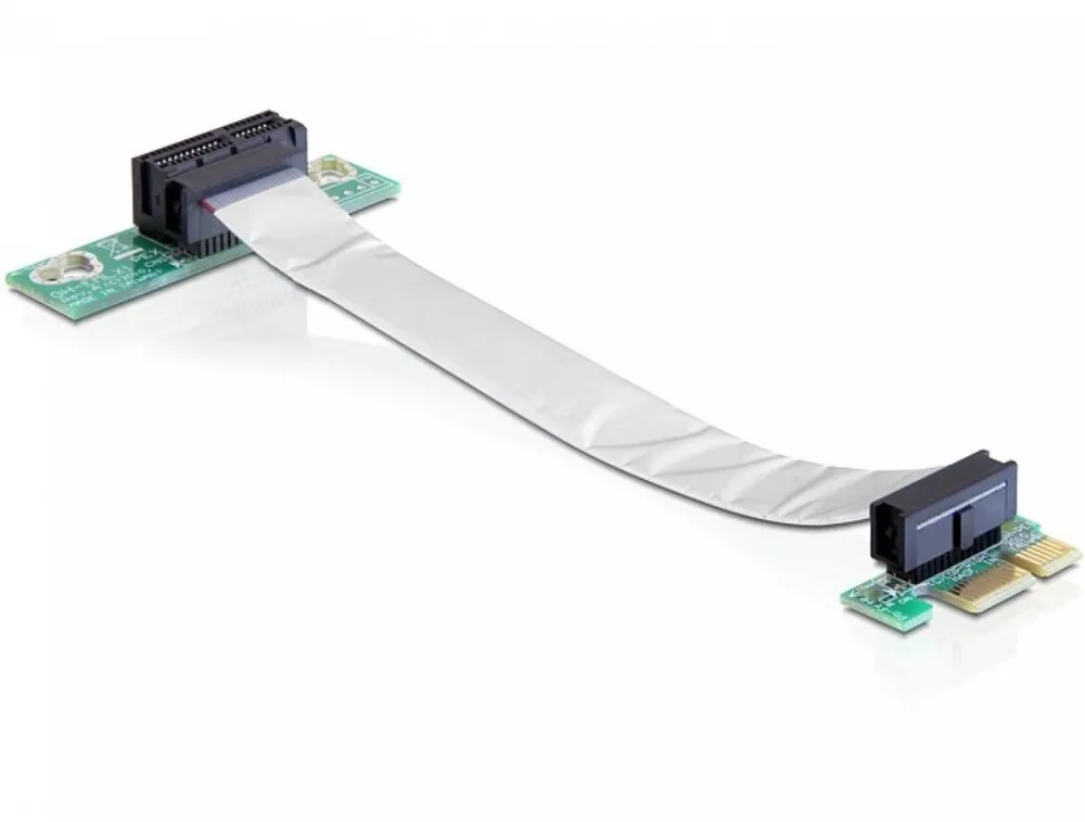 Adaptor riser PCI Express DELOCK 41839 cu cablu flexibil