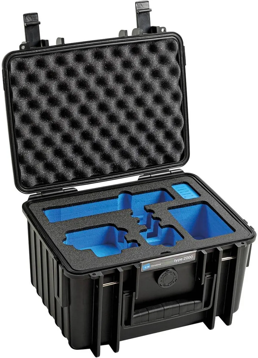 B&W Carcasa GoPro Type 2000 B black with GoPro 9/10 Inlay