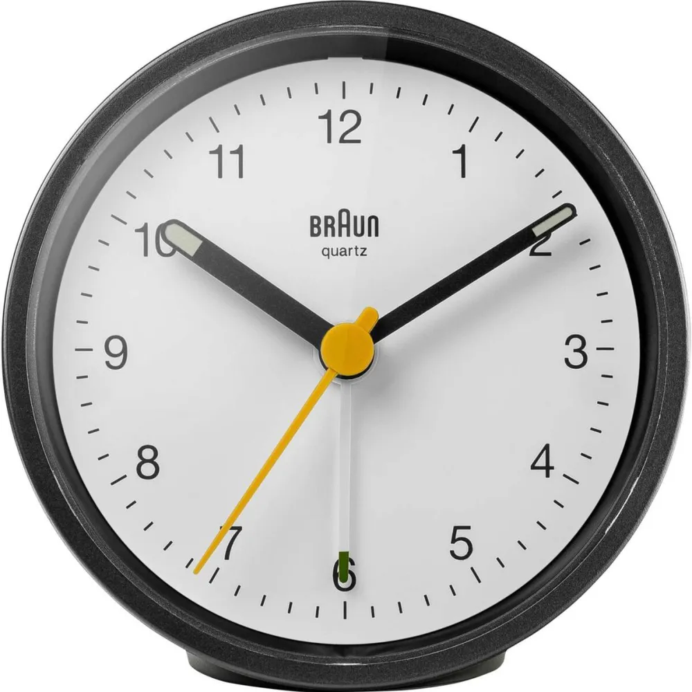 BRAUN Ceas de Birou BC 12 BW Black