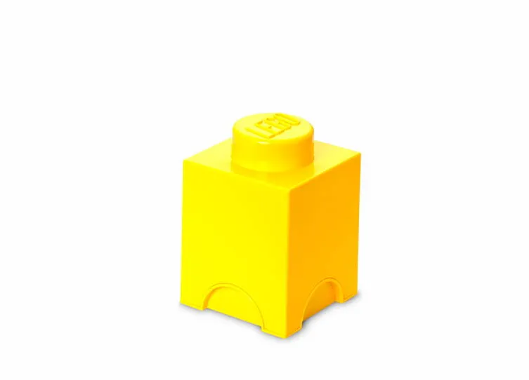 Room Copenhagen Cutie depozitare LEGO 1 galben