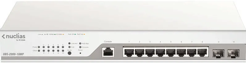 Switch D-Link Gigabit DBS-2000-10MP