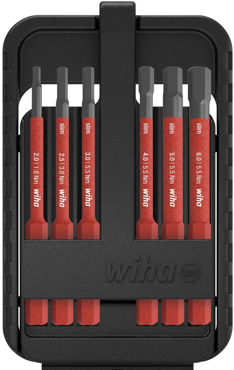 Wiha Set biti electrici slimBit 43156