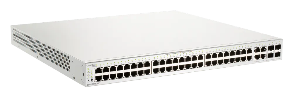 Switch D-Link 440mm DBS-2000-52 4*Combo/52*GE PoE retail