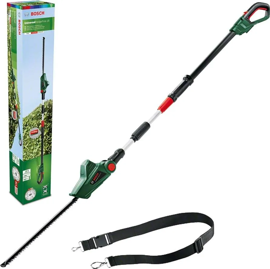 BOSCH Foarfece telescopic de taiat gard viu cu acumulator UniversalHedgePole 18 (Acumulatorul si Incarcatorul NU sunt Incluse)