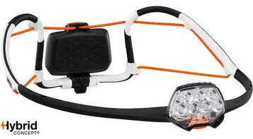 Lanterna frontala Petzl IKO CORE E104BA00 500 lumeni negru-alb