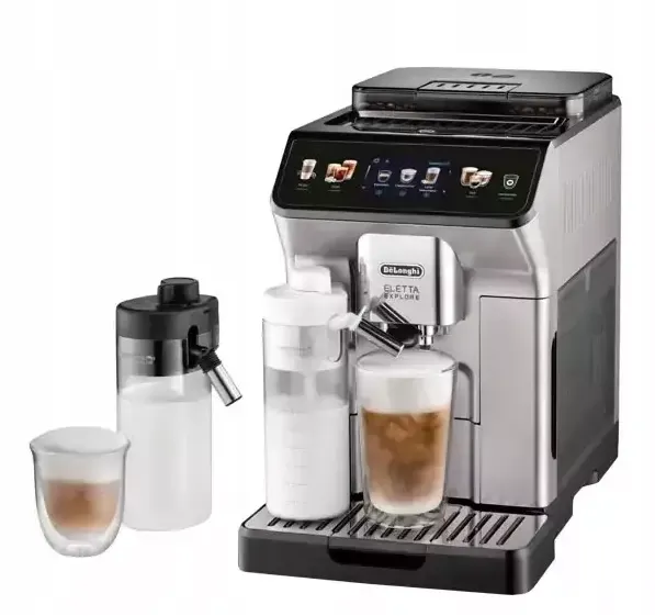 Espressor DELONGHI Eletta Explore ECAM450.55.S, fully automatic (silver)