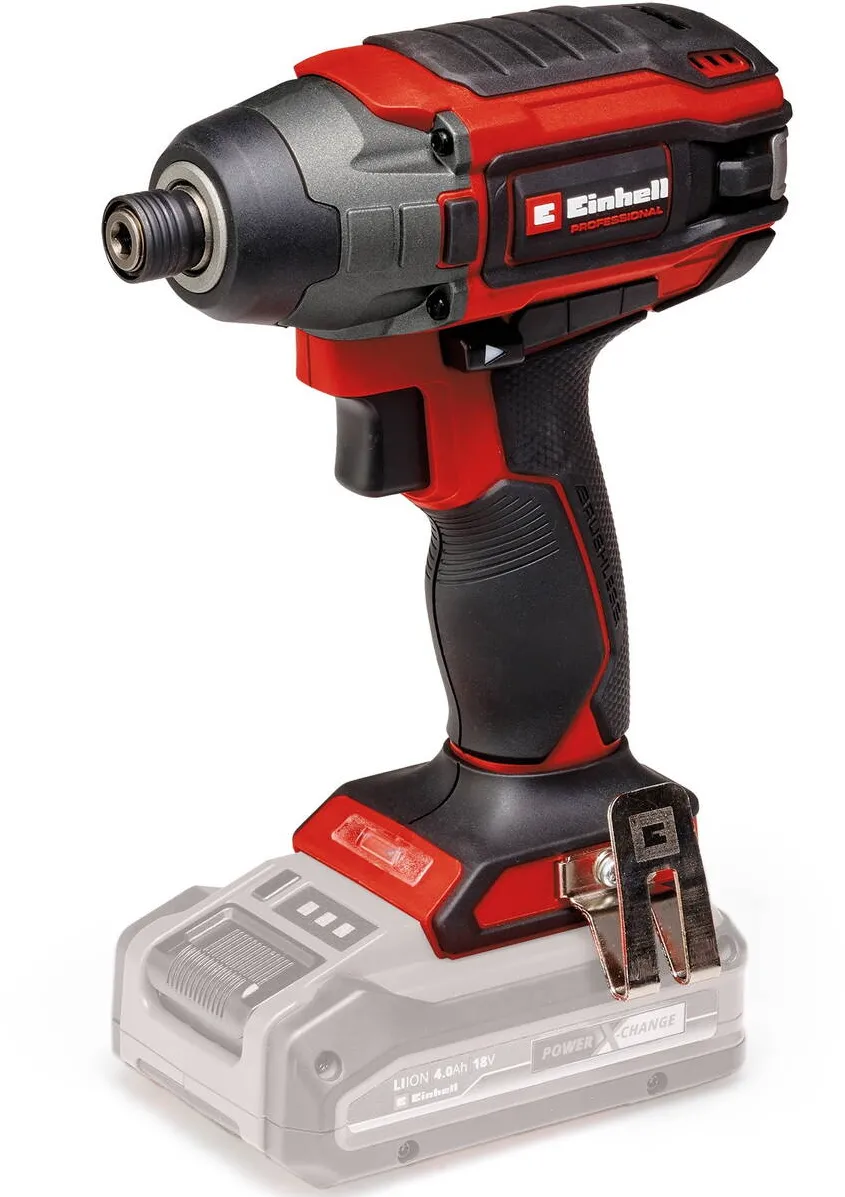 Einhell Cheie cu impact pe acumulator TP-CI 18/220 Li BL-Solo Einhell Professional Power X-Change 18 V, 220 Nm, fara perii, mufa hexagonala, control viteza, fara acumulator si incarcator