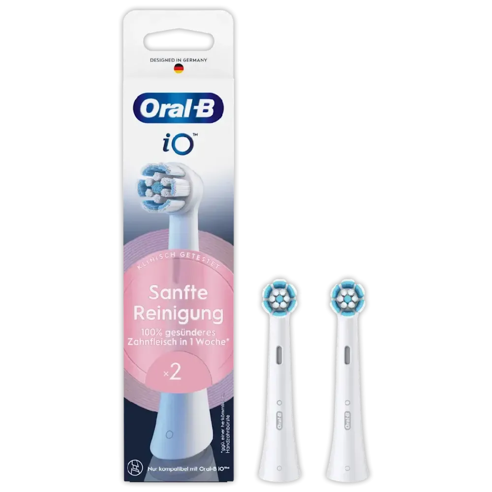 Capete Periaj ORAL-B iO Sanfte Reinigung Double pack White