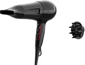 ROWENTA Uscator de par, Rowenta, Karl Lagerfeld, Powerline 3 CV591LF0, Negru