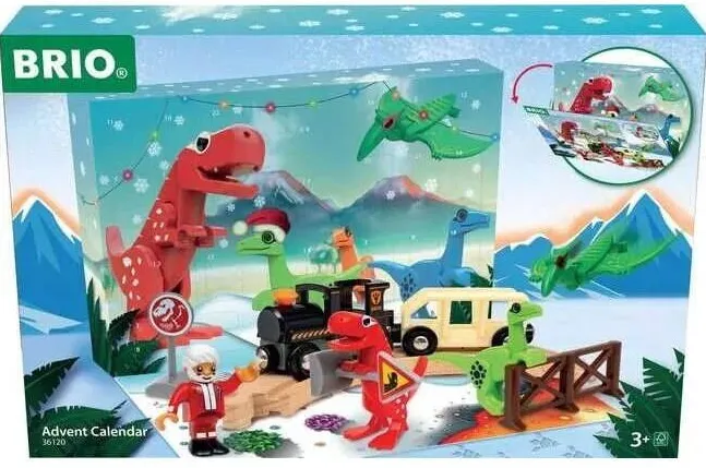 Ravensburger Calendar advent, Ravensburger, Brio Dino