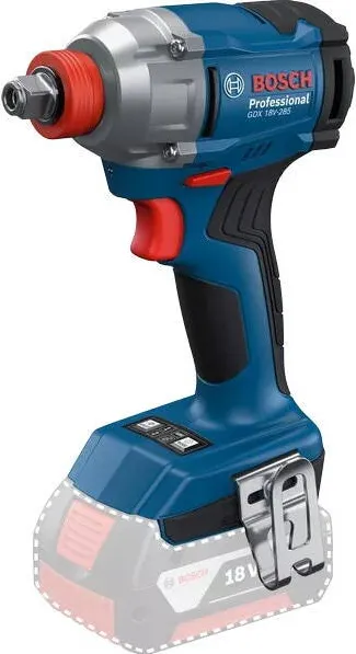 BOSCH Masina de insurubat Bosch GDX 18V-285, 2 in 1, 285 Nm, 0-2800 rpm, 1,1 kg, set cu clip pentru curea