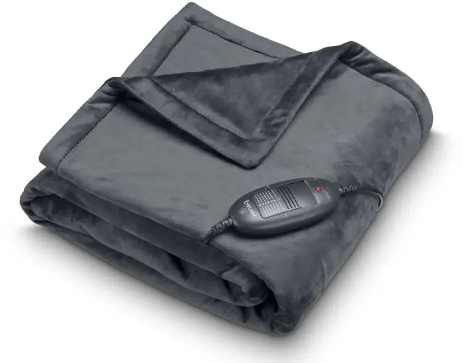 Beurer Pad de incalzire Beurer, HD 74, Cozy Taupe, 6 setari de temperatura, control electronic al temperaturii, negru
