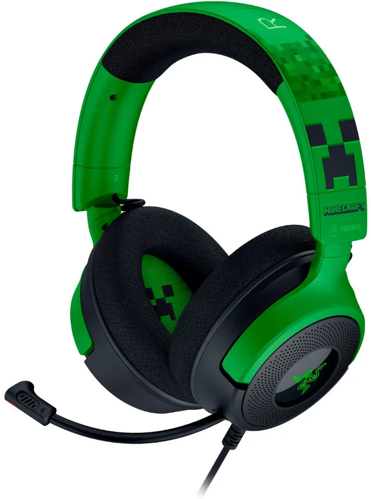 Casti Over-Head RAZER Casti  Kraken V4 X - Minecraft Ed.