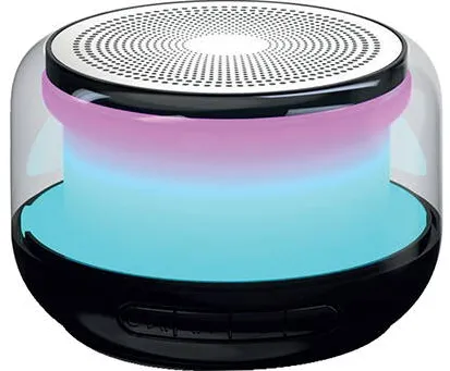 Setty Boxa bluetooth 5W CU RGB SI FM - NEGRU