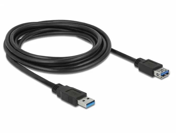 DELOCK 85057, Extension cable USB 3.0 - USB extension cable - USB Type A to USB Type A - 3 m