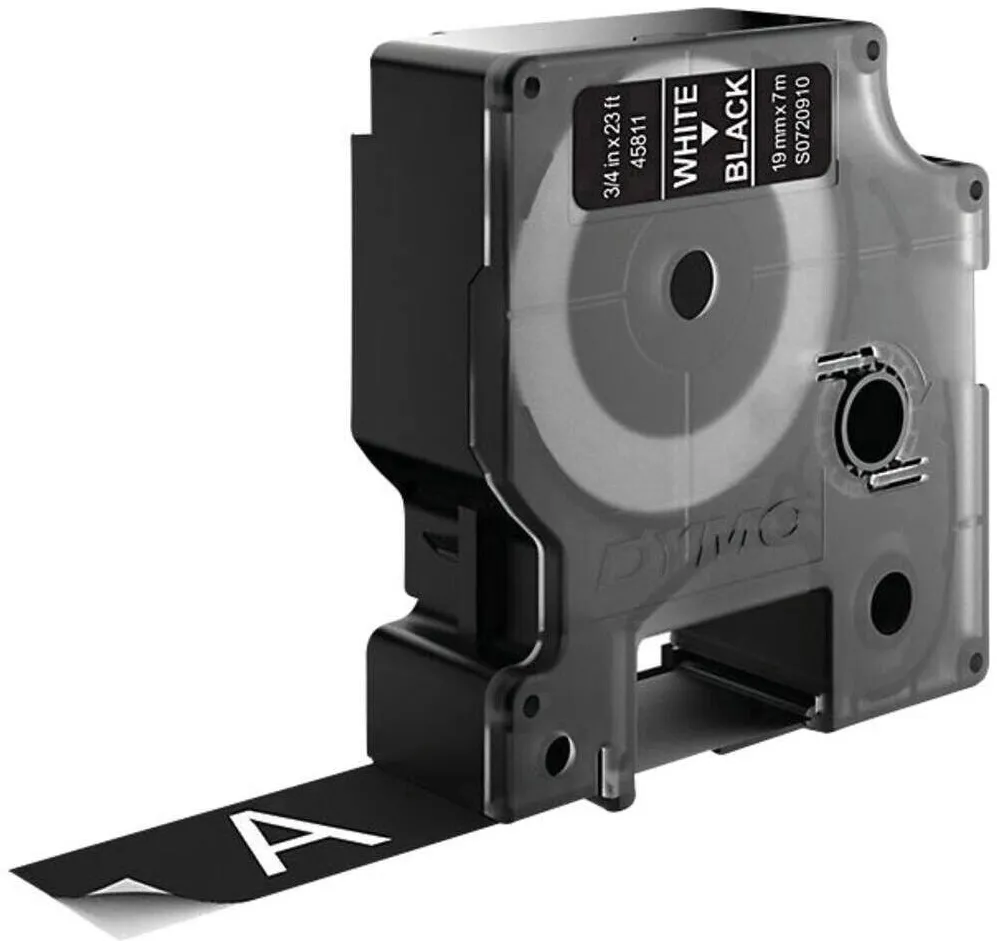 Consumabil Termic Dymo D1 45811 19mmx7.0m Alb ->Negru