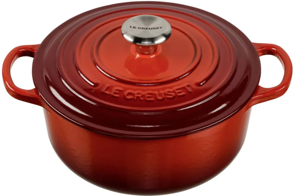 Le Creuset Signature Oala 20 cm Rosu