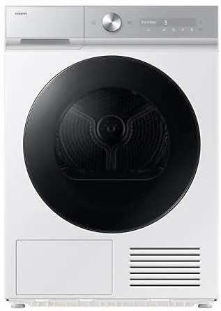Samsung Uscator de rufe DV90DB8845GHU4, pompa de caldura, 9 kg, clasa A, SmartThings, AI Control, Hygiene Care, AI Dry, Silent Dry, WiFi, Alb
