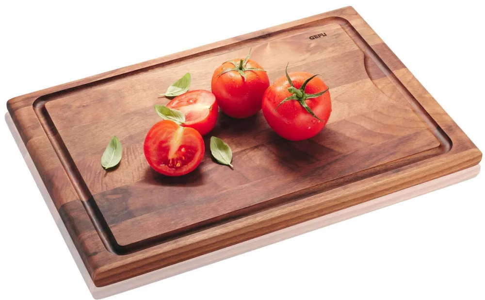 Gefu Tocator de bucatarie, Gefu, lemn de nuc, 37x25cm, grosime 1.8cm, antibacterian