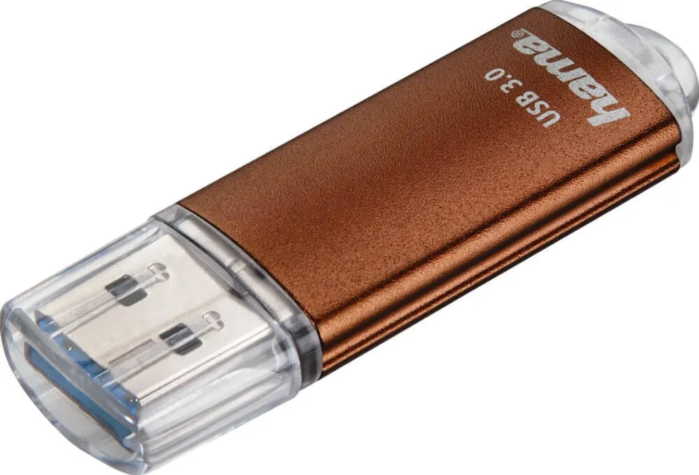Memorie USB HAMA 3.0 Laeta 32GB,maro, 124003