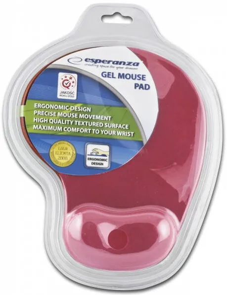 Mouse pad Esperanza EA137R  Red